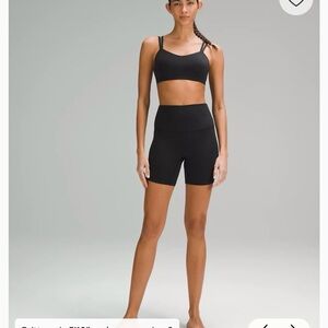 Lululemon Athletica Black Bike high Shorts